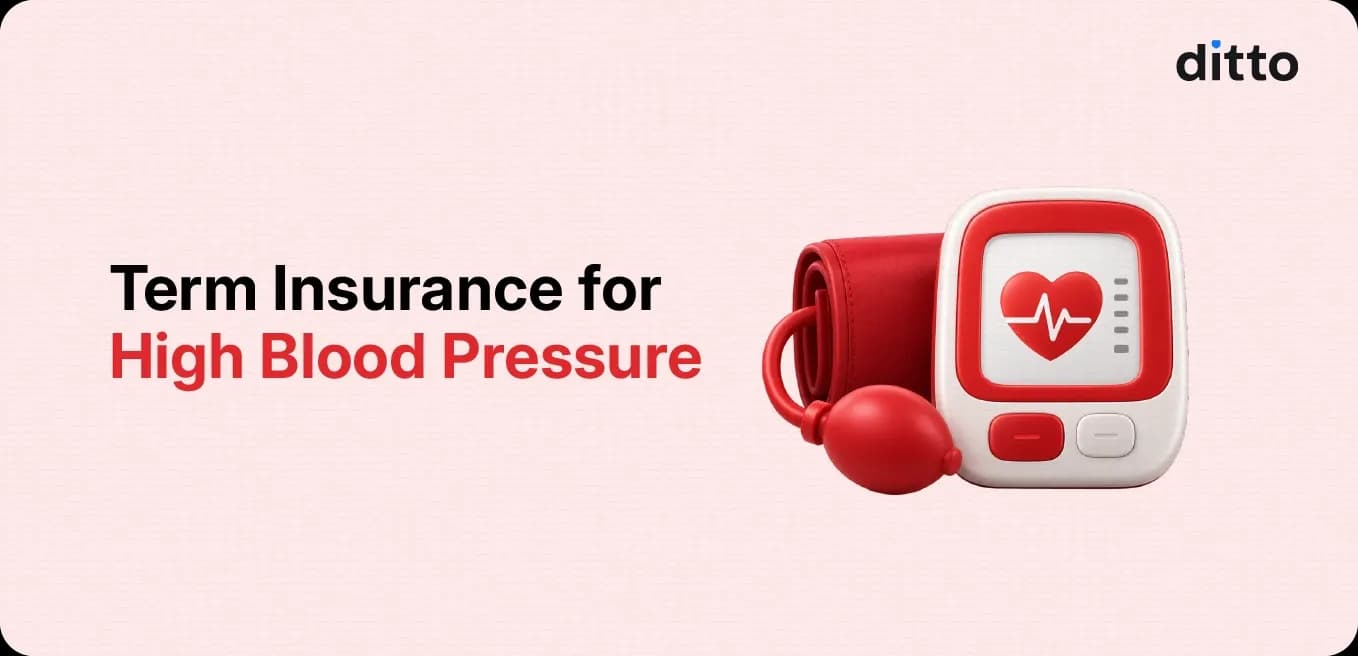 Term Insurance for High Blood Pressure: Eligibility & Premiums