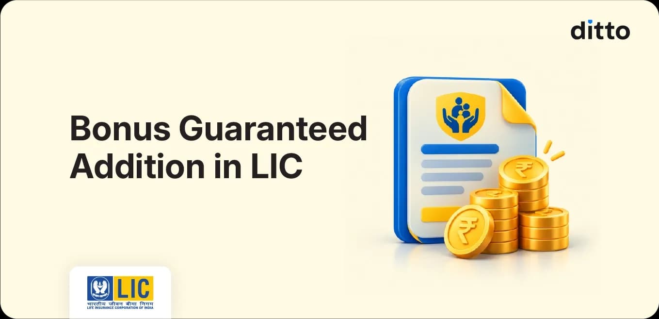 Bonus Guaranteed Addition in LIC Explained