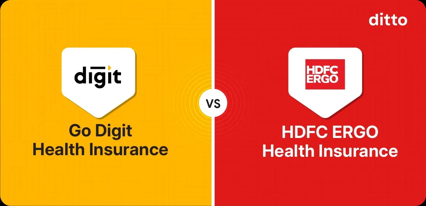 Go Digit vs. HDFC ERGO Health Insurance Compared